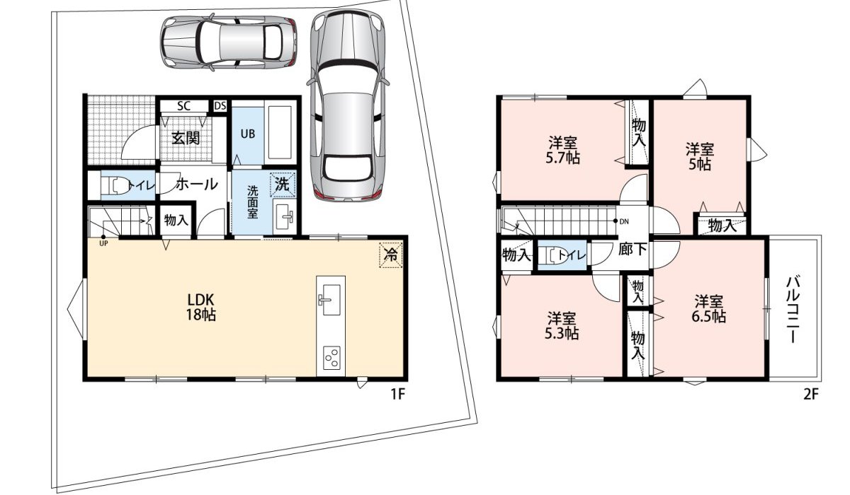 SMART design 間取り図