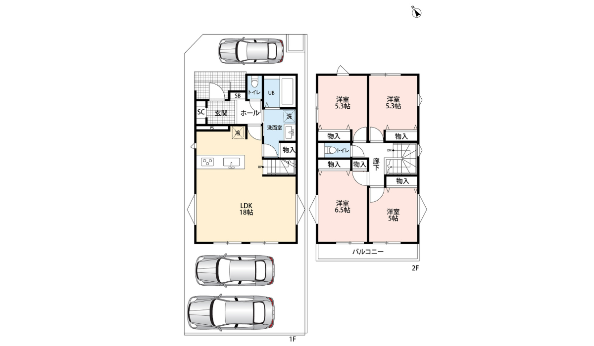 SMART design 間取り図