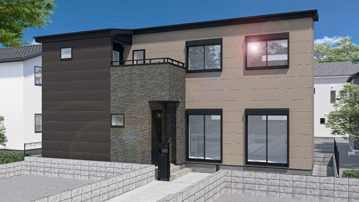 外観完成予想図