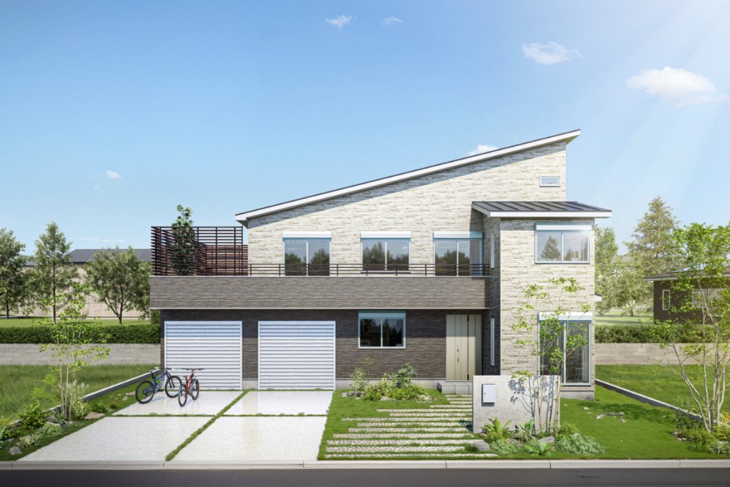 【SELECT design（グランフォルテ）建物プラン例外観イメージ】