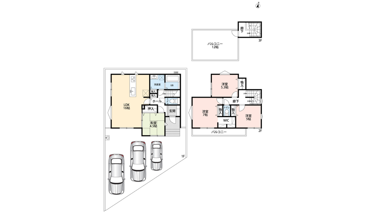 SMART design 間取り図