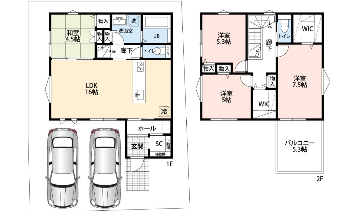 SMART design 間取り図