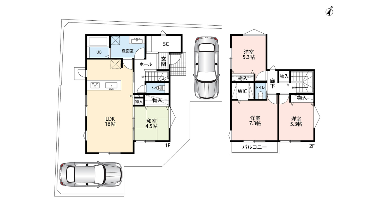 SMART design 間取り図