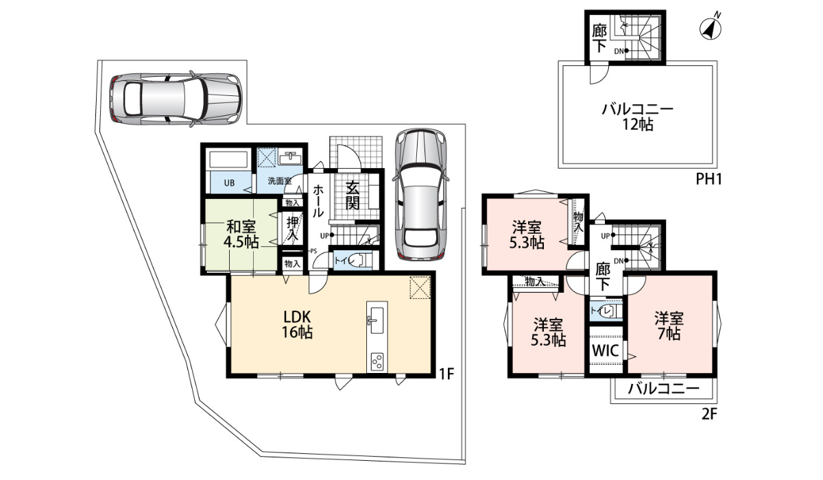 SMART design 間取り図