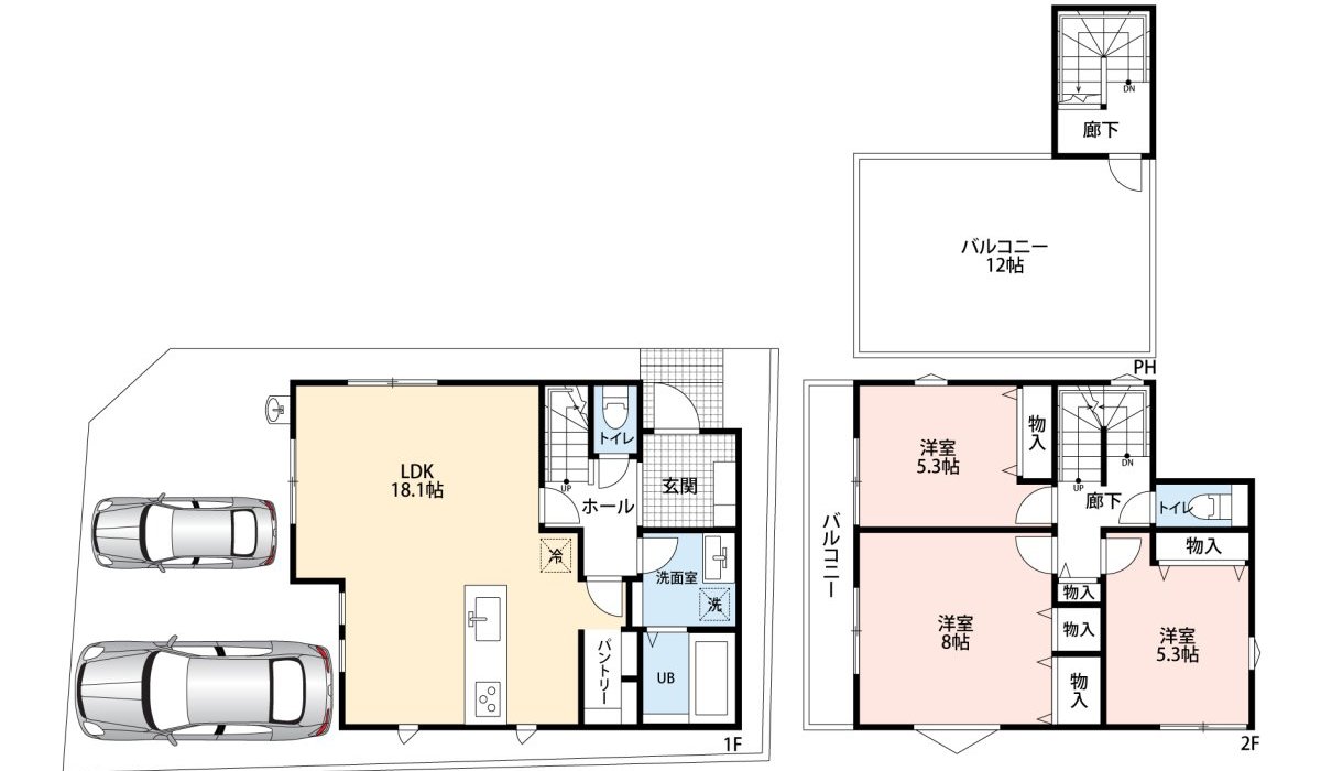 SMART design 間取り図