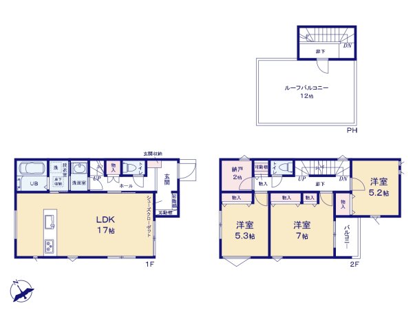 【新築分譲住宅 新登場】横山3丁目｜全3区画中 最終1区画