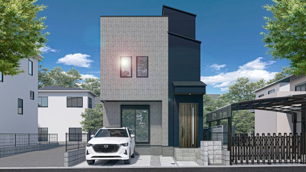 【完成予想図 公開！】文京2丁目｜新築分譲住宅 全3区画　1号棟