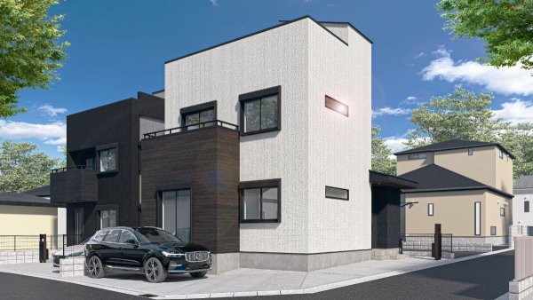【完成予想図 公開！】大島3133｜新築分譲住宅 全4区画　1号棟